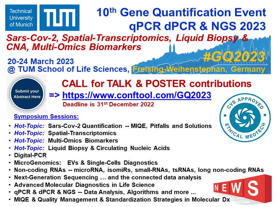 qPCR dPCR NGS 2023 - Freising