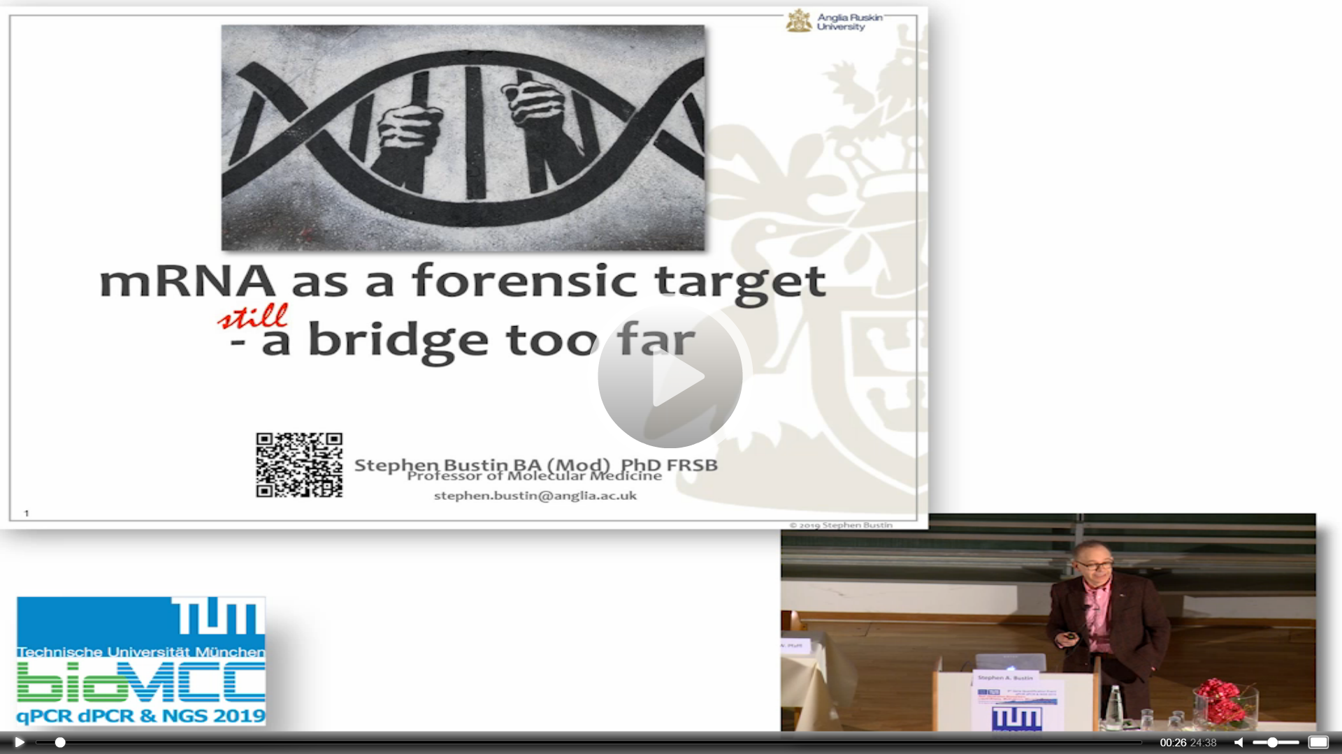 mRNA As A Forensic Target - A Bridge Too Far?