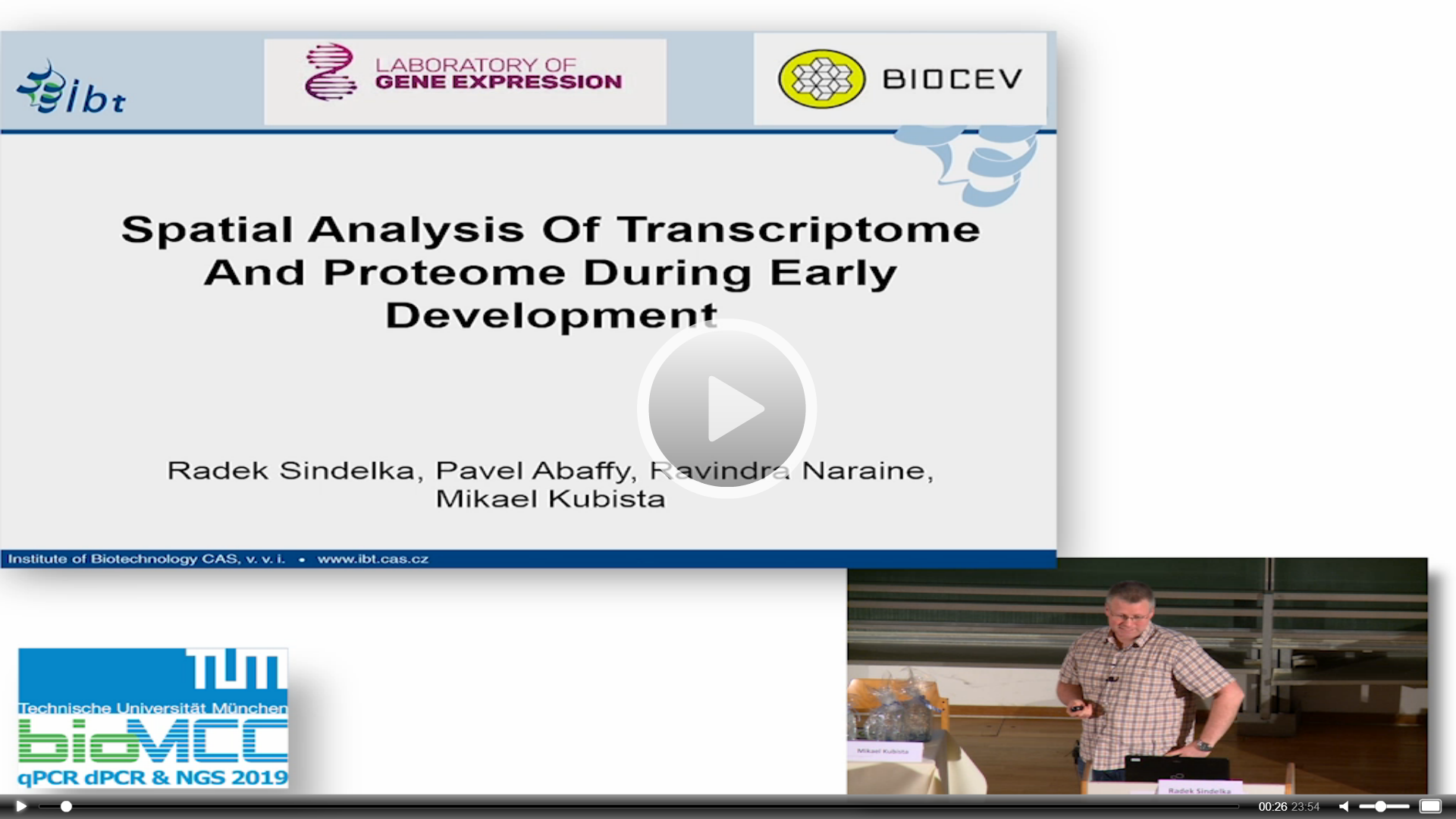 Spatial Analysis Of Transcriptome And Proteome During Early Development